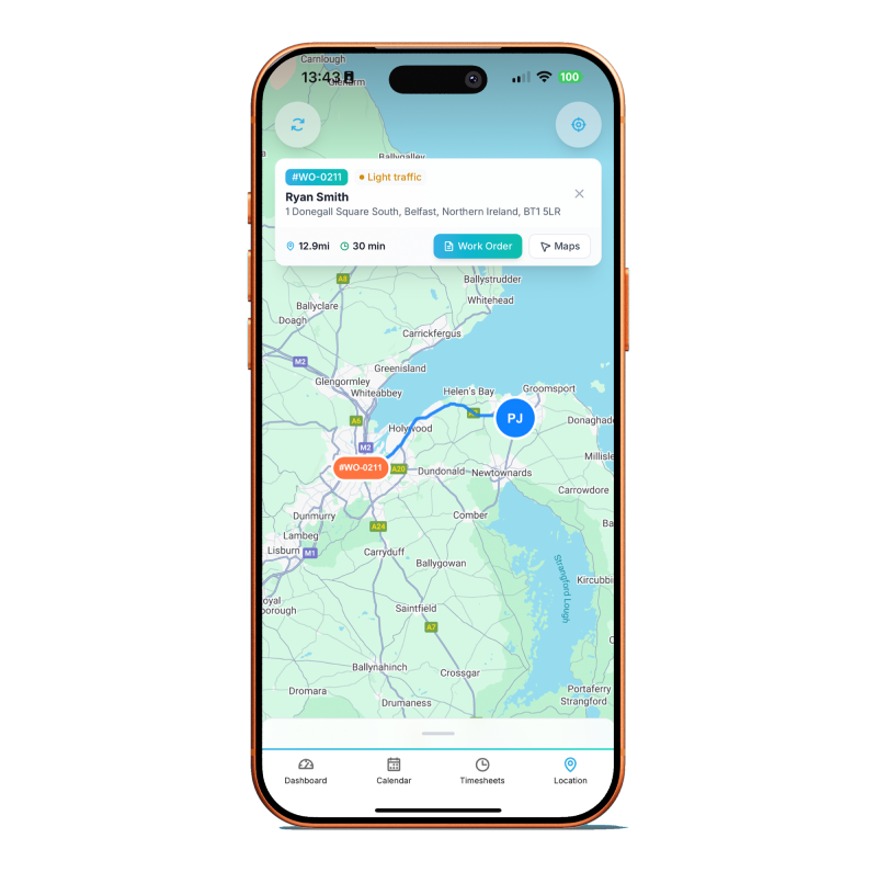 Screenshot of Specifi Mobile App Smart Notifications