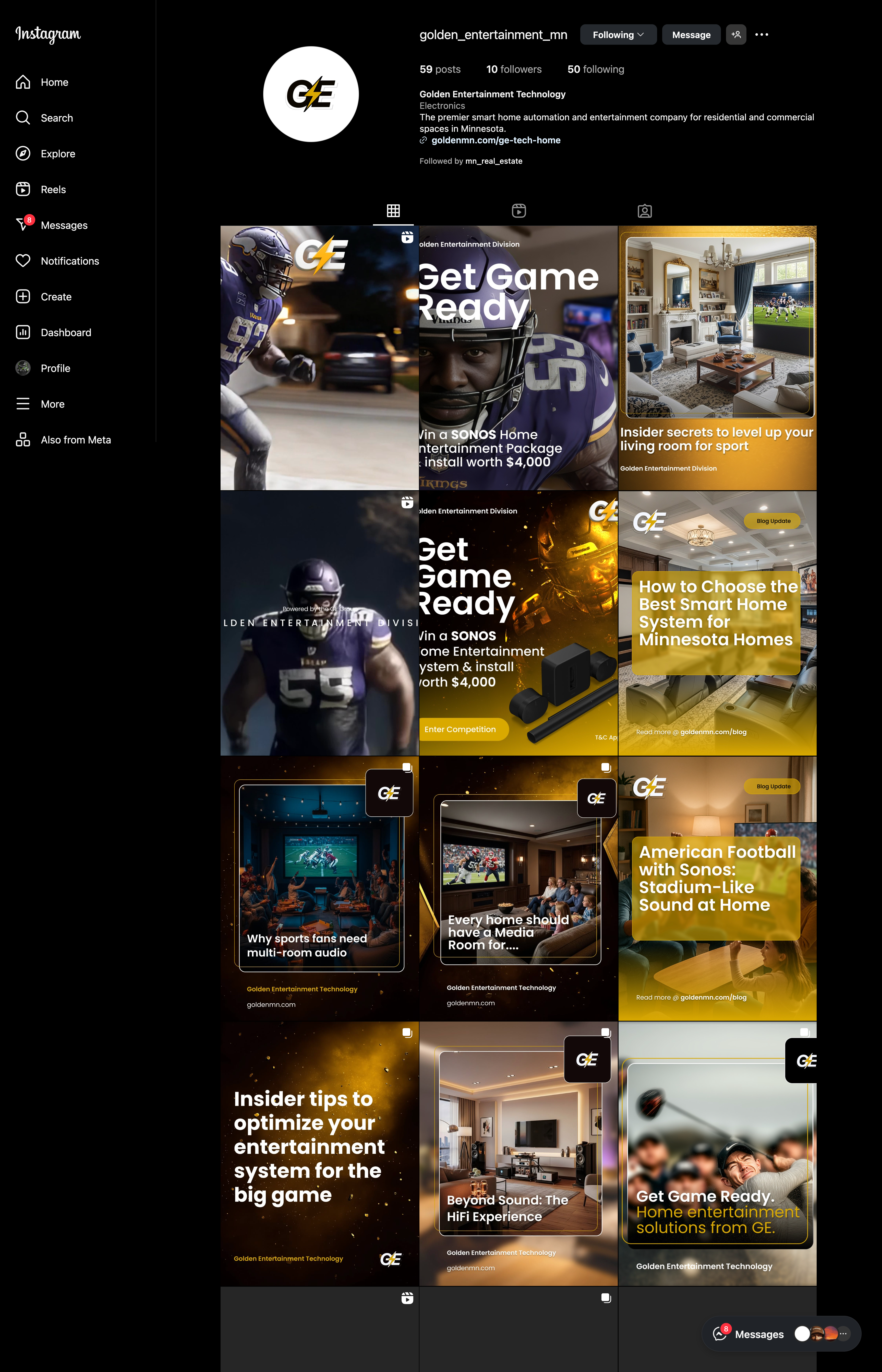 Multi-Platform Social Presence