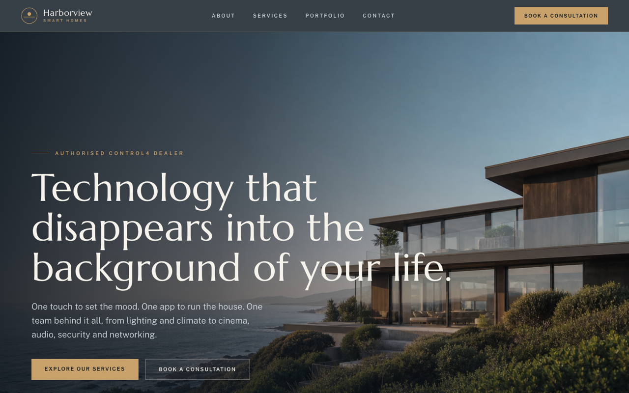 Example integrator website built with WebBuilder